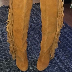 Steve Madden knee-high suede boots